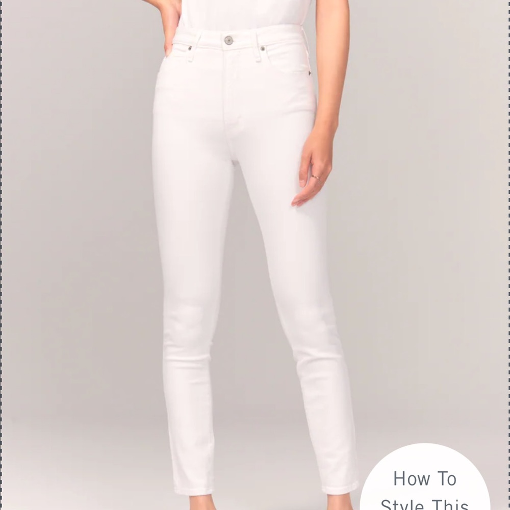Abercrombie High Rise Skinny